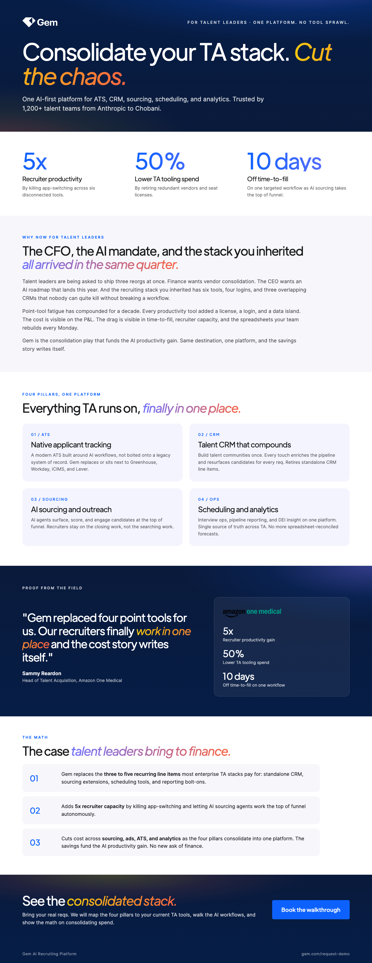TL one-pager